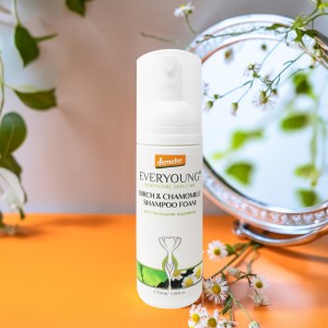 Birch & chamomile shampoo foam - 150 ml