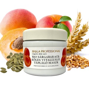 Organic apricot & millet vitalizing nourishing mask 100 ml