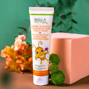 Organic Echinacea & Greenwheat Baby Shield Cream (Dermatologically Tested) - 100 ml