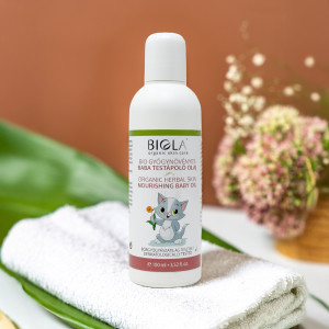 Organic Herbal Baby Care Oil (dermatologically tested) - 100 ml