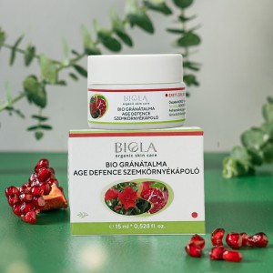 Organic pomegranate age defence eye contour cream 15 ml