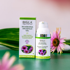 Organic Purple Coneflower Face Care Gel (Dermatologically Tested) - 30 ml