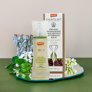 Organic sandalwood age defence aftershave balm - 50 ml