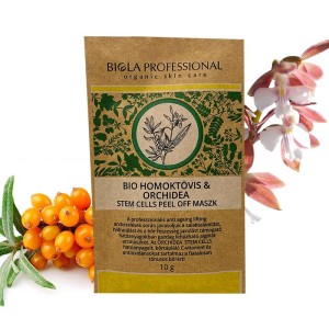Organic sea buckthorn & orchid stem cells peel off mask 10 g