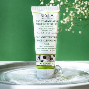 Organic Tea tree face cleansing gel -75ML