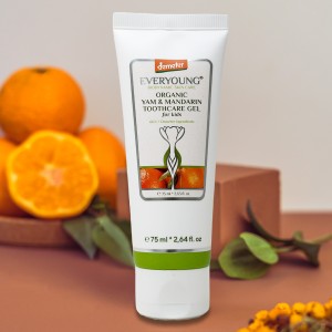 Organic yam & mandarin toothcare gel - 75 ml