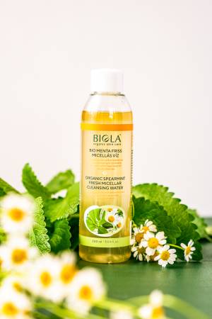 Organic spearmint fresh micellar cleansing water 200 ml