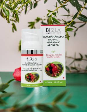 Organic Pomegranate daytime hydrating face cream 30 ml
